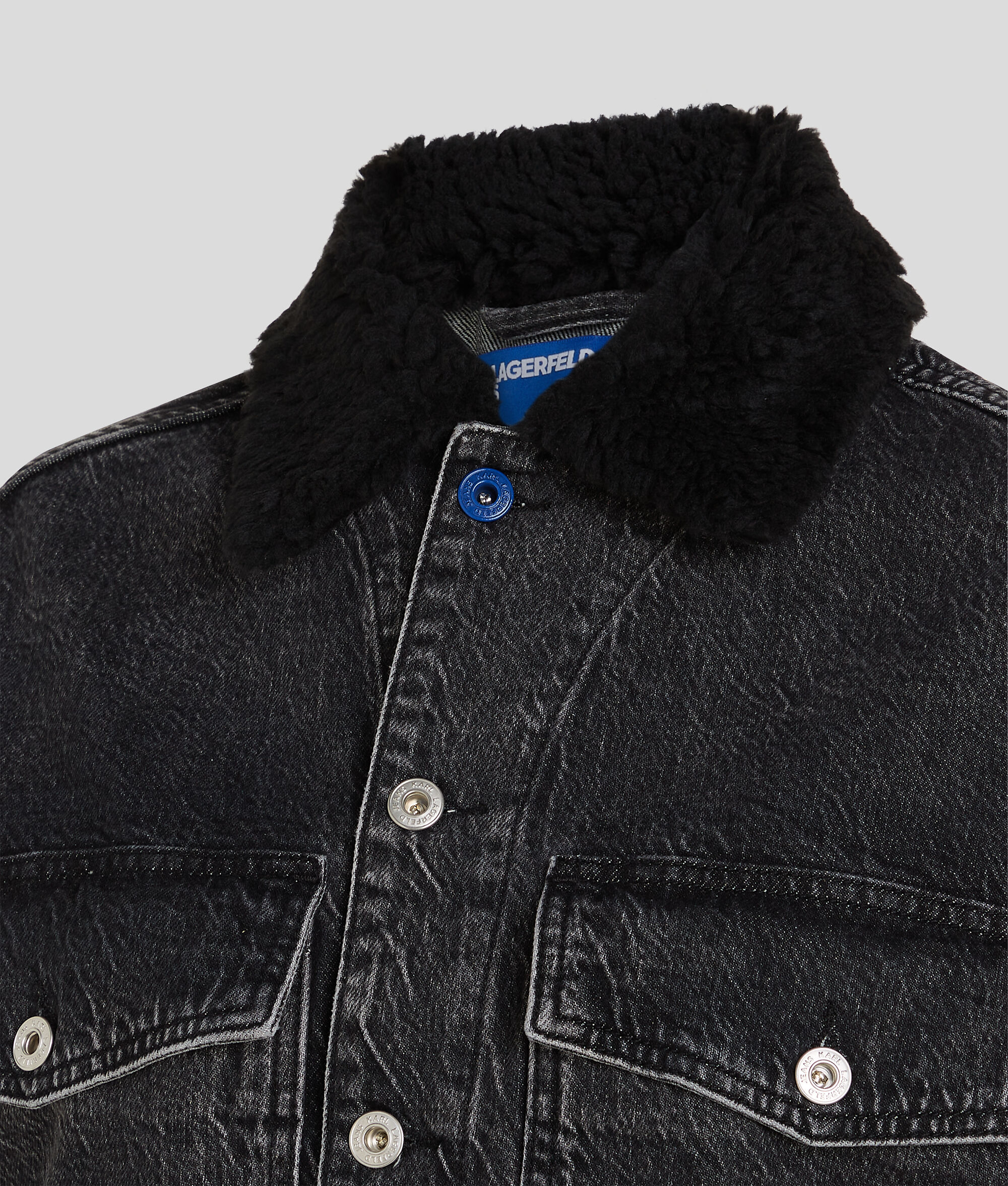 (image for) Luxurious KLJ SHERPA DENIM JACKET